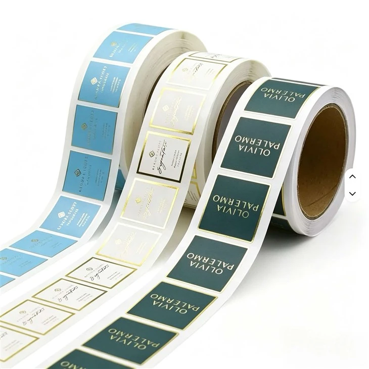 Personalized Waterproof PVC Custom Beauty Adhesive Tags