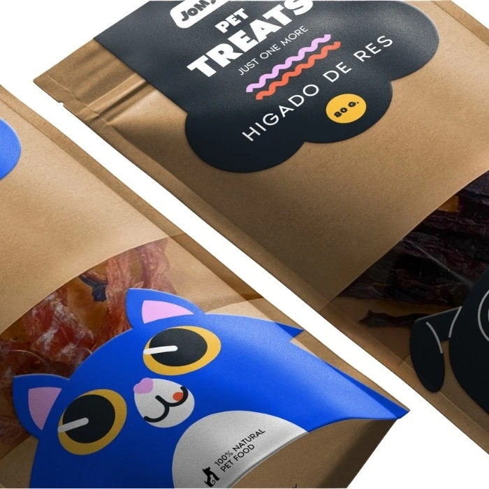 Custom pet care product label manufacturer